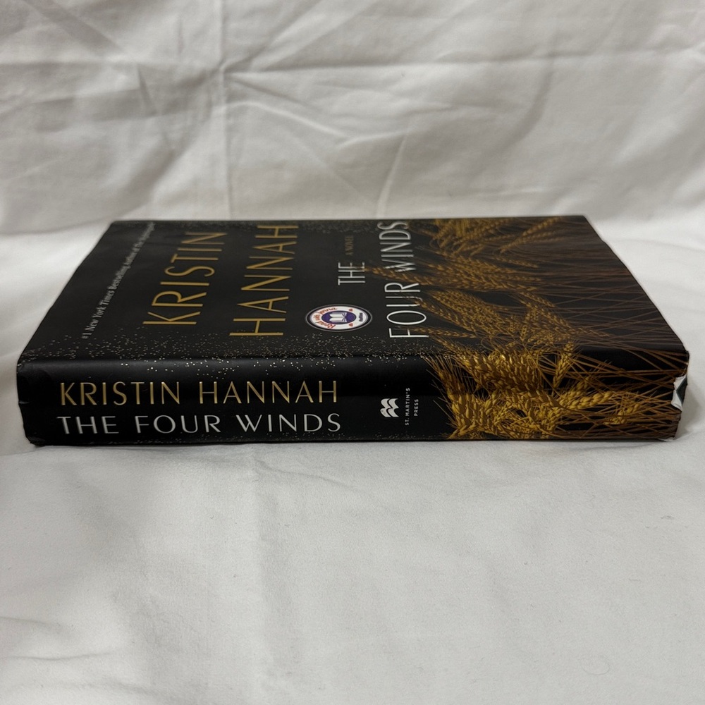 “The Four Winds” by Kristin Hannah Hardcover Fiction Book. - Picture 3 of 16